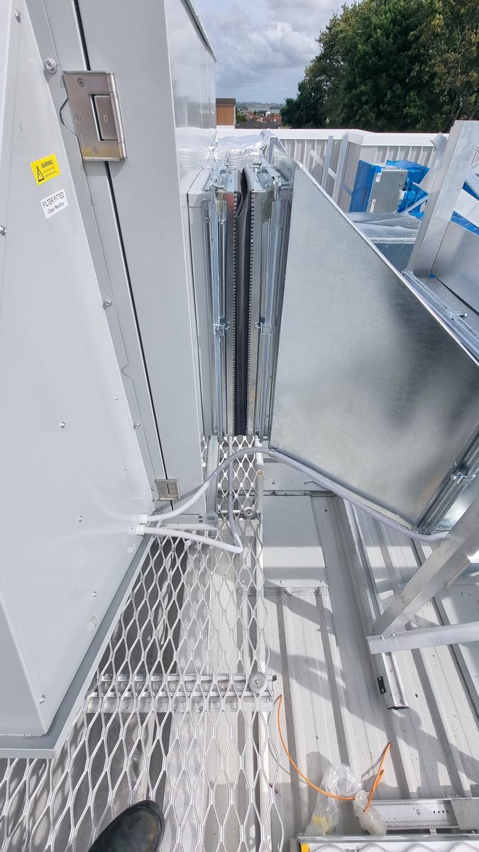 Commercial rooftop HVAC installation Auckland