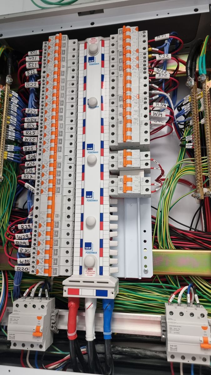 Commercial switchboard NHP Powermax Auckland
